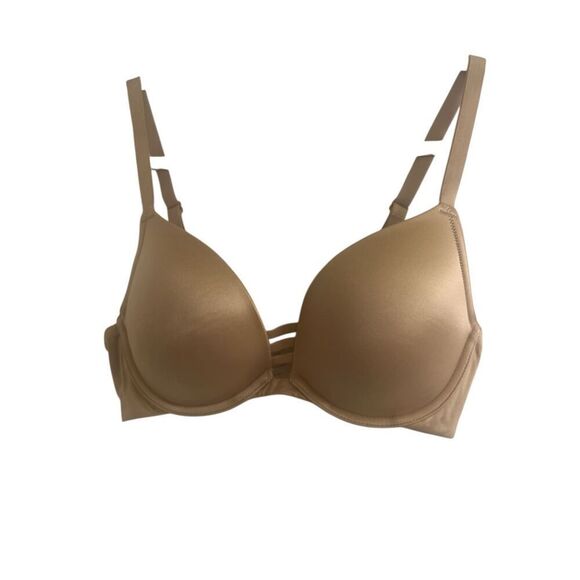 ✨Soma STUNNING Push-Up Plunge Tan Sz 34D Bra✨ - Picture 4 of 7